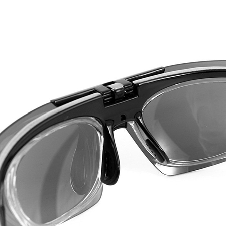 Okulary sportowe Leader Spirit Silver z wkładką korekcyjną