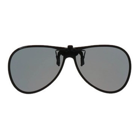 Nakładka przeciwsłoneczna w kształcie Aviator/Pilotki, odchylana z polaryzacją, 61 x 54 mm