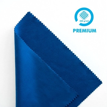 Ściereczki do okularów w jakości PREMIUM, kolor: ciemny niebieski, 100 szt.