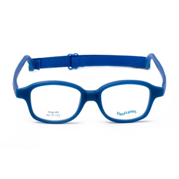 Oprawa korekcyjna dla dzieci Flex Frames Yogi 40/17, D Ciemnoniebieski