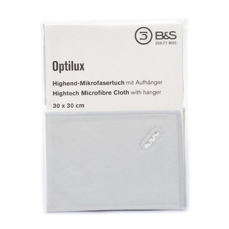 Ściereczka do okularów w jakości PREMIUM 30x30cm z dziurką do zawieszenia