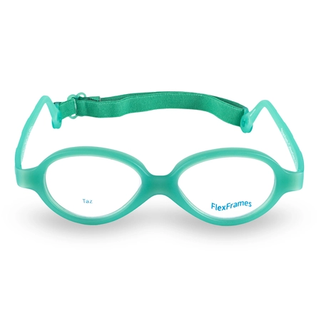 Oprawa korekcyjna dla dzieci Flex Frames Taz 37/14, VC jasny zielony