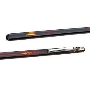 Zauszniki z octanu, 140 mm, wysokość 3,00 mm, ciemna havana