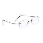 Oprawa korekcyjna z zausznikami z zawiasami, czarna