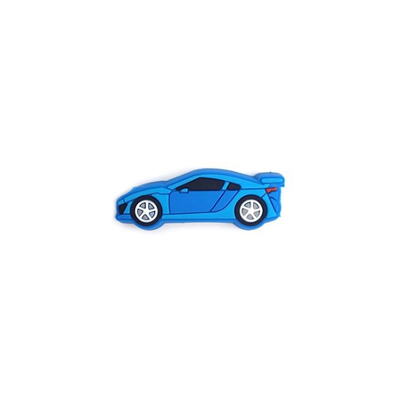 Ozdobny amulet na okulary BLINX Auto niebieskie