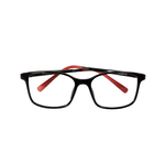 Oprawa korekcyjna dla dzieci Flex Frames Blaze 50/17, C07 Czarny / Czerwony