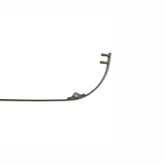 Zauszniki grafitowe 140 mm do opraw wierconych na tuleje, z zawiasami