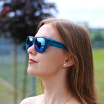 Kolorowe okulary przeciwsłoneczne nakładane na okulary Sofia, M