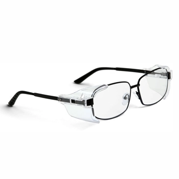 Okulary ochronne metalowe z możliwością korekcji Fresno