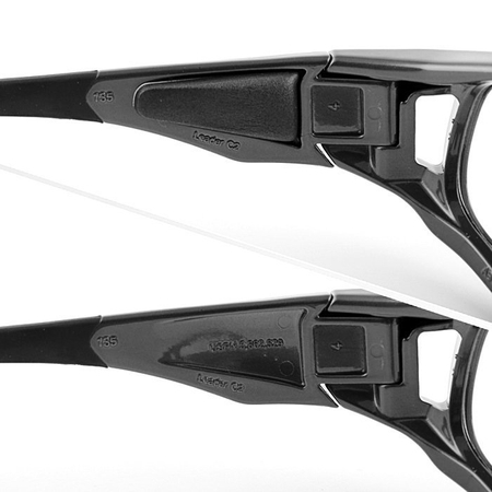 Okulary sportowe korekcyjne Leader C2, Granatowy M