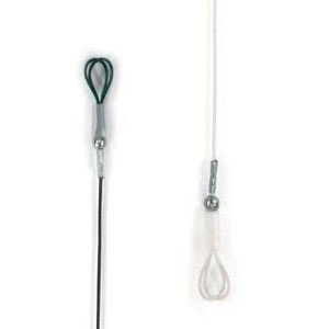 Sznureczki do okularów silikonowe, ekstra cienkie, asortyment - 6 szt.