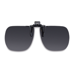 Nakładki Delos, odchylane BEZ polaryzacji, 65 x 56 mm - 3 sztuki