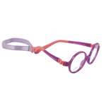 Oprawa korekcyjna dla dzieci Flex Frames Oompa 40/16, C05 Fioletowy / Różowy