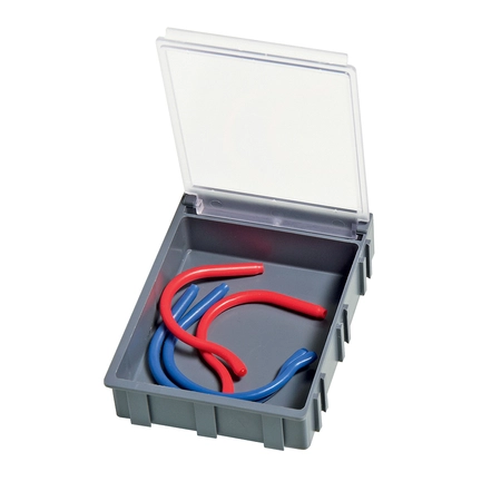 Pudełka składane szare - 1 szt.