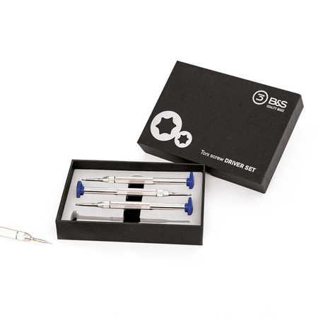 Klucze gwiazdkowe Torx Standard w zestawie - 4 szt