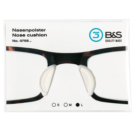 Naklejki na noski do okularów 19 mm x 2,7 mm - 10 par