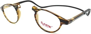Okulary magnetyczne Slastik Chelsea 004 Blue Light Protect bursztynowe 0,00 dpt