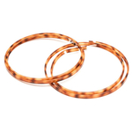 Wkładka Windsor, na zewnątrz oprawy, 2,00 x 1,0  mm, kasztanowa - 2 szt