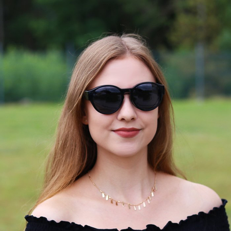 Okulary przeciwsłoneczne nakładane na okulary korekcyjne, Havana matowy, Berlin M