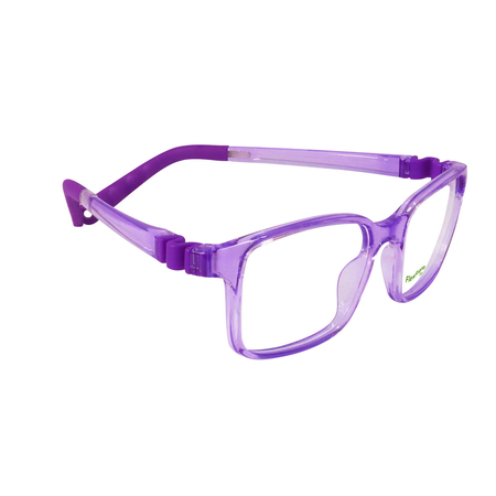 Oprawa korekcyjna dla dzieci Flex Frames Atlas 47/16, C25 Transparentny Fioletowy