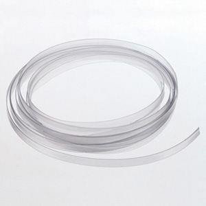 Wężyki termokurczliwe, płaskie, 5,1 / 2,8 mm, transparentne - 3 szt