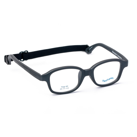 Oprawa korekcyjna dla dzieci Flex Frames Yogi 40/17, J Ciemnoszary