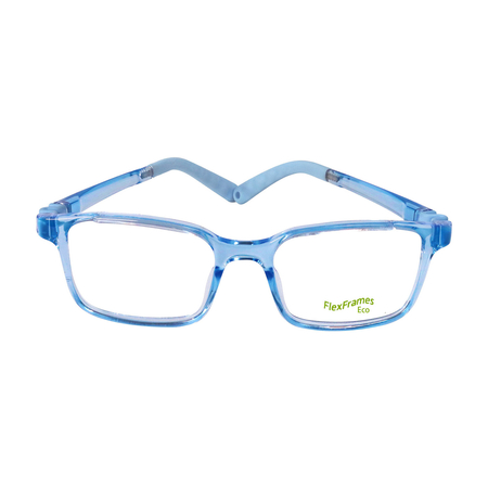 Oprawa korekcyjna dla dzieci Flex Frames Atlas 45/15, C21 Transparentny Niebieski