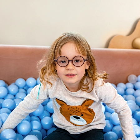 Oprawa korekcyjna dla dzieci Flex Frames Oompa 40/16, C08 Brązowy / Kawowy