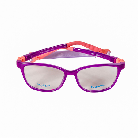 Oprawa korekcyjna dla dzieci Flex Frames Spunky 44/15, C05 Fioletowy / Różowy