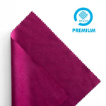 Ściereczki do okularów w jakości PREMIUM, kolor: bordowy, 100 szt.