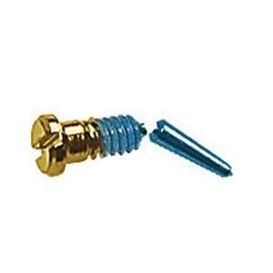Śruby łamane 1,0 mm, złote - 50 szt