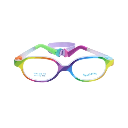 Oprawa korekcyjna dla dzieci Flex Frames Mini Me 40/15, RB Rainbow