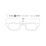 Okulary magnetyczne Slastik Leia 023 bordo 0,00 dpt