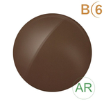 Soczewki plano CR 39, barwione z polaryzacją oraz  powłoką AR, B(6 - 1 para