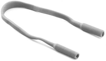 Opaski do okularów dziecięcych, silikonowe, szare - 5 szt.