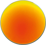 Soczewki plano CR 39, z powłoką lustrzaną bez polaryzacji, Baza(6 - 1 para