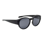 Okulary przeciwsłoneczne nakładane na okulary korekcyjne, Czarny matowy, Berlin M