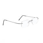 Oprawa korekcyjna z zausznikami  bez zawiasów, grafitowa