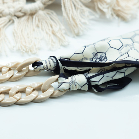 Łańcuszki akrylowe CATANIA Bee 2 szt.