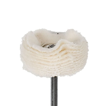 Tarczka polerska, flanelowa, 20 mm, trzon 2,34 mm