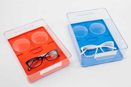 Pojemniki warsztatowe 230/168/45-65 ABS - 10 szt.