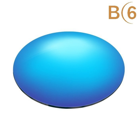 Soczewki plano CR 39, z powłoką lustrzaną bez polaryzacji, Baza(6 - 1 para