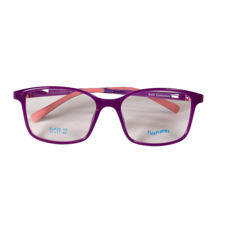 Oprawa korekcyjna dla dzieci Flex Frames Blaze 47/16, C05 Fioletowy / Różowy