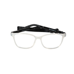Oprawa korekcyjna dla dzieci Flex Frames Spunky 50/14, C14 Transparentny Biały / Czarny