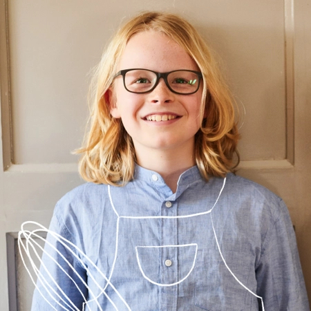 Oprawa korekcyjna dla dzieci Milo & Me Alex, 10-12 lat