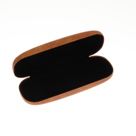 Etui na okulary marmurek brązowe