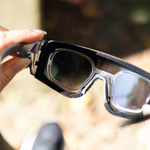 Okulary rowerowe/do biegania Gait, niebieskie z możliwością korekcji