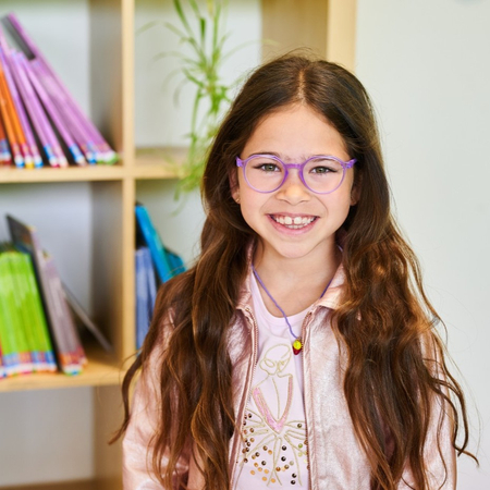 Oprawa korekcyjna dla dzieci Milo & Me Billie, 6-9 lat, Fioletowy