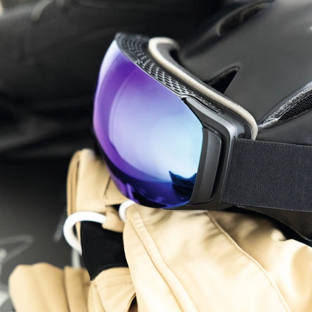 Gogle narciarskie Leader Funpark, czarny matowy, M