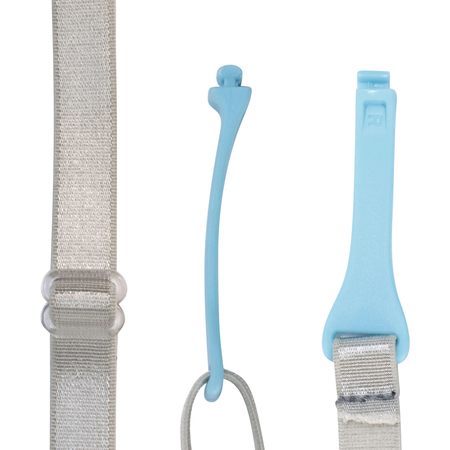 Szeroka opaska dziecięca Flex Frames - gogle, C13 Szary / Błękitny